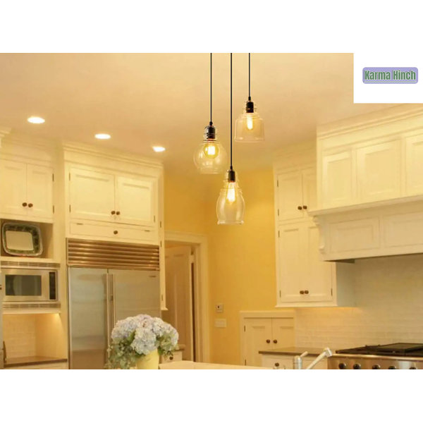 KarmaHinch 3 Light Kitchen Island Dome Pendant Wayfair